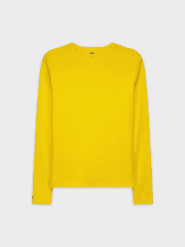 CLASSIC TEE LONG SLEEVE-YELLOW