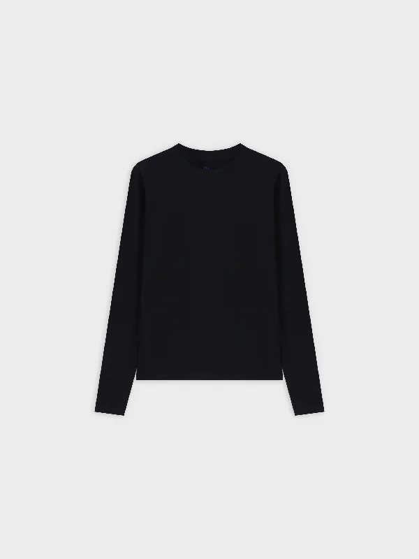 CLASSIC TEE LONG SLEEVE-BLACK