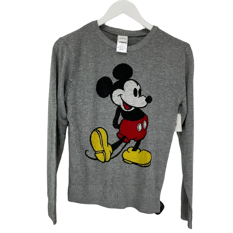 Grey Top Long Sleeve Basic Disney Store, Size M