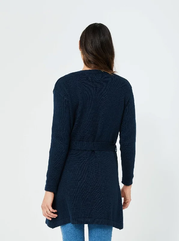 Woman Black Winter Casual Fashion Cardigan Piper Cardigan | Navy