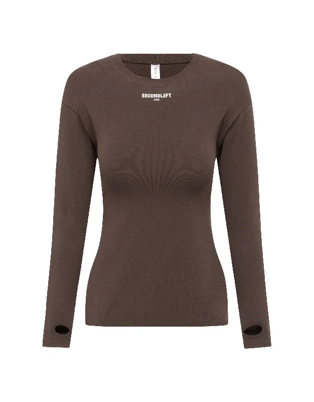 SL BW Long Sleeve Sable - Brown