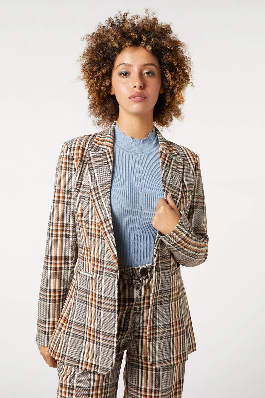 Tabitha Check Blazer