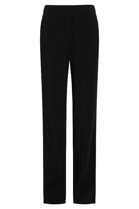 Allanah Straight Leg Pant - Black