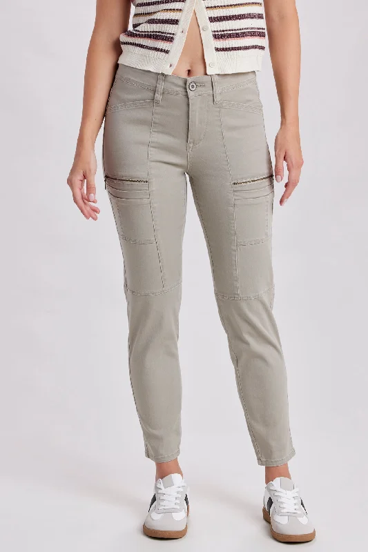 Blaire Utility Zip Skinny Pant