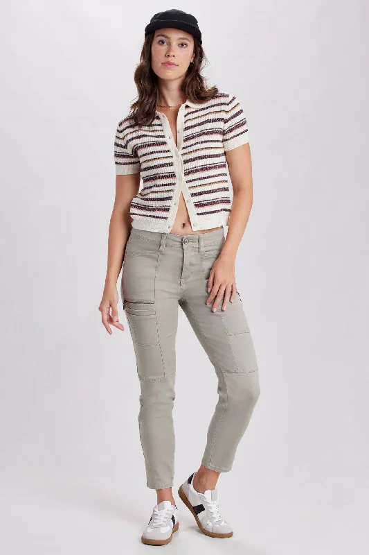 Blaire Utility Zip Skinny Pant