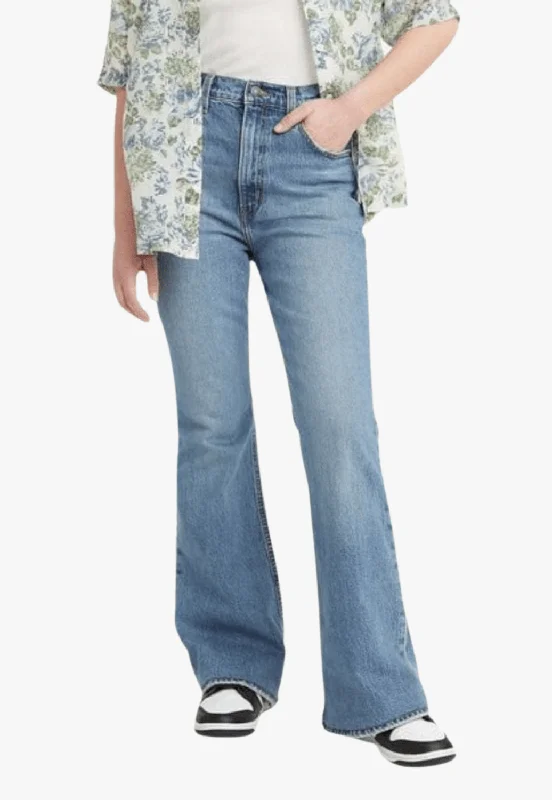 Levi Womens 70s High Rise Flare Jean