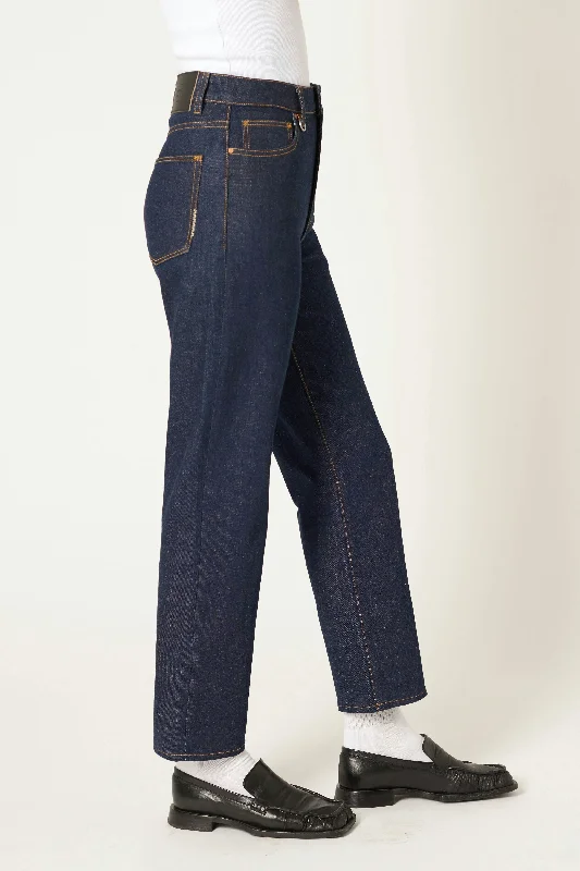 Nico Rinse Denim Straight Jean