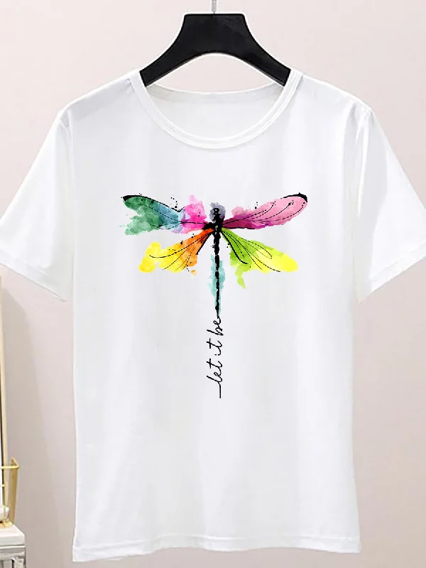 Women's Summer Short-sleeved T-shirt Bottoming Shirt Fashionable Blouses