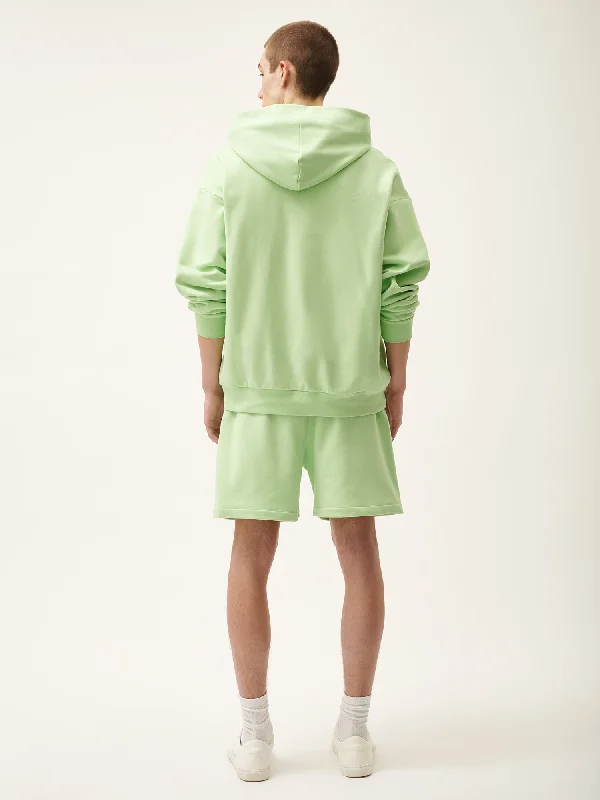 365 Midweight Mid Length Shorts—fennel-green