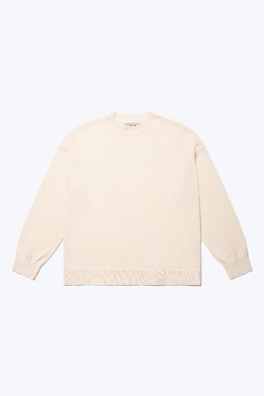 Aurum Sheer Sweater Ecru