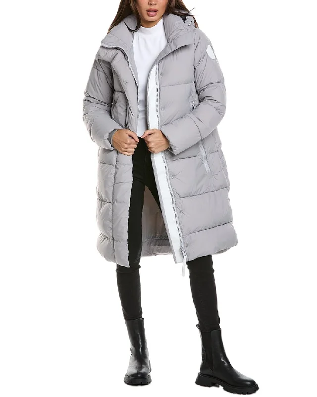 Canada Goose Byward Hooded Grosgrain-Trimmed Quilted Coat