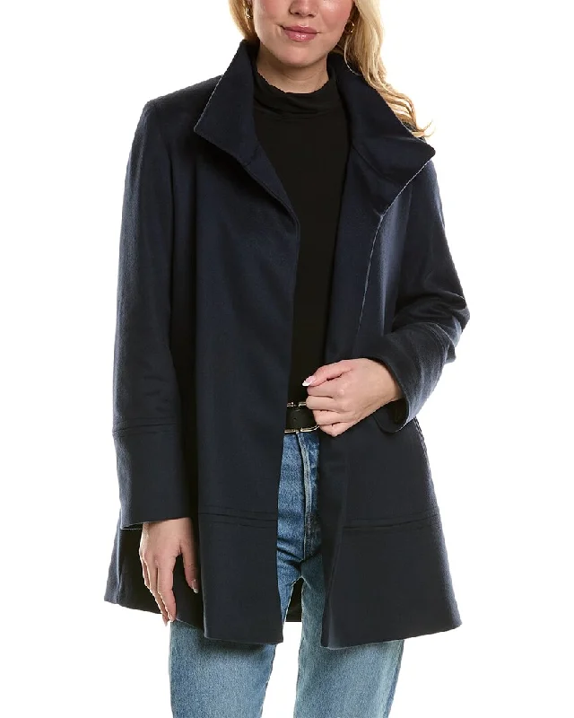 FLEURETTE Wool Car Coat