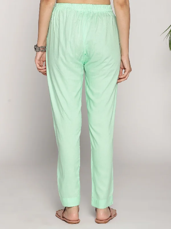 Mint Rayon Pants