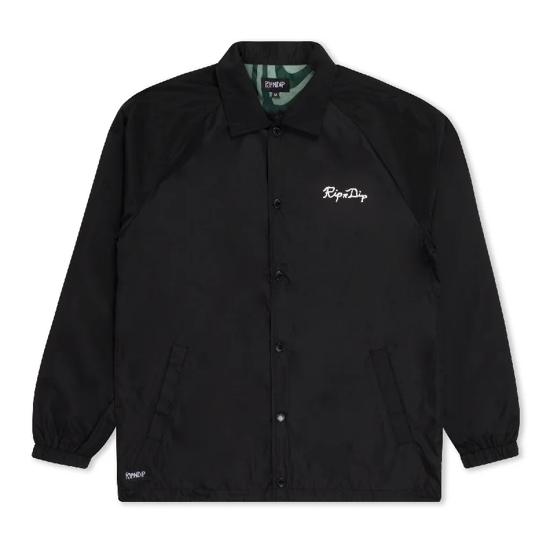 Nermali Coaches Jacket (Black)