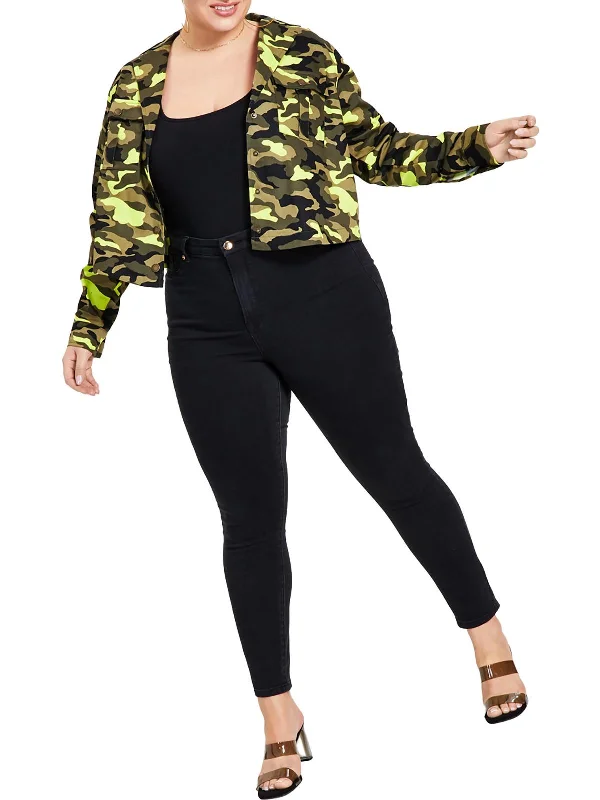 Plus Size 2X / neon camo print