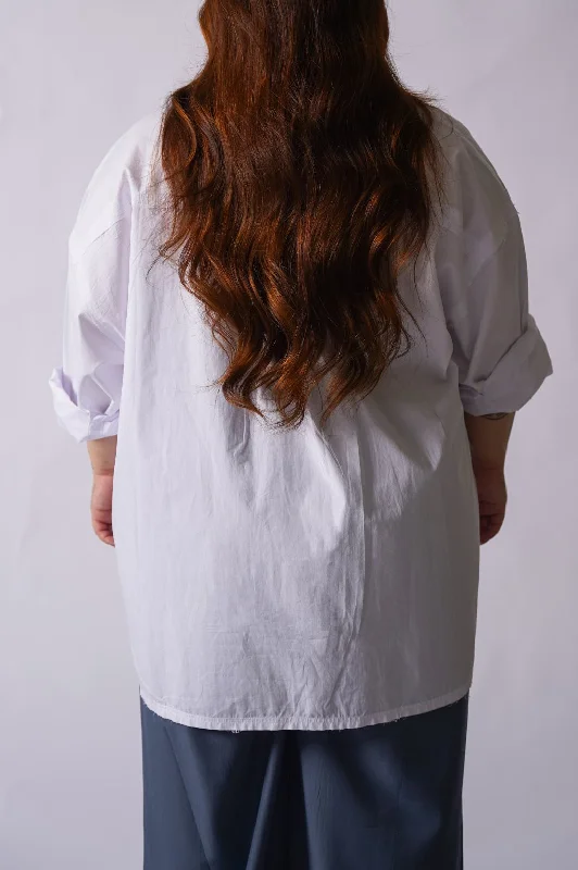 CURVE FRAYED SHIRT