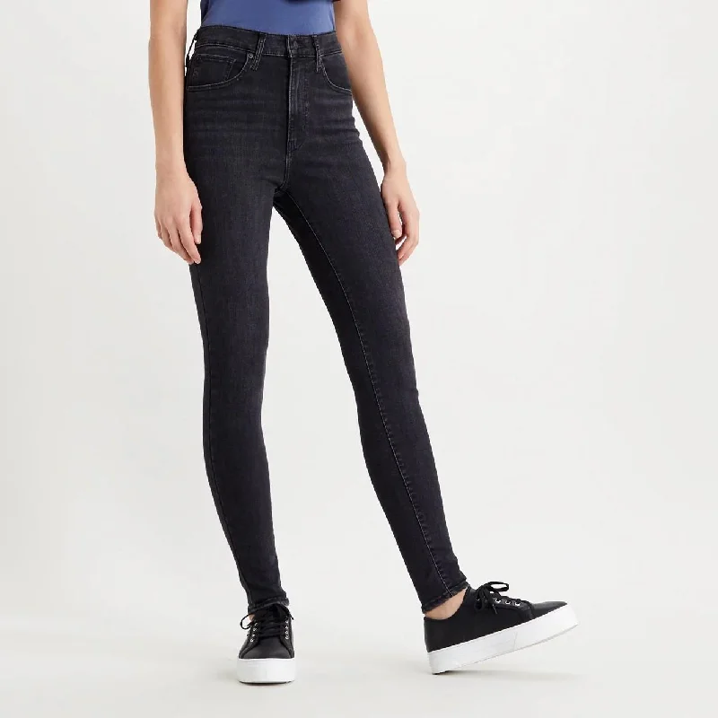 Mile High Super Skinny Jeans (Black Haze)