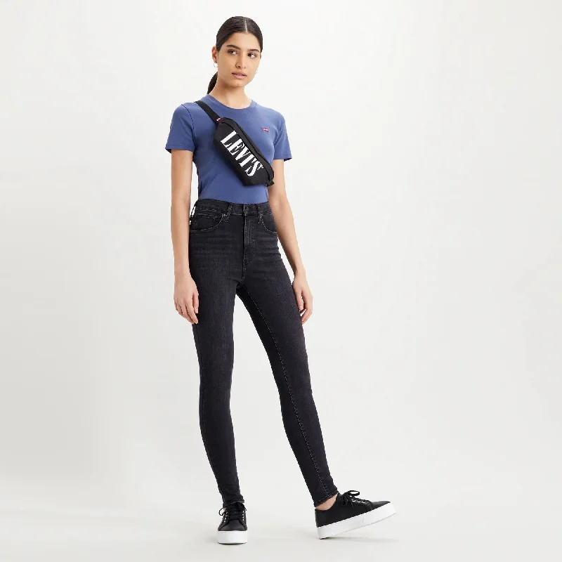 Mile High Super Skinny Jeans (Black Haze)