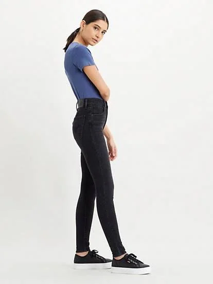 Mile High Super Skinny Jeans (Black Haze)