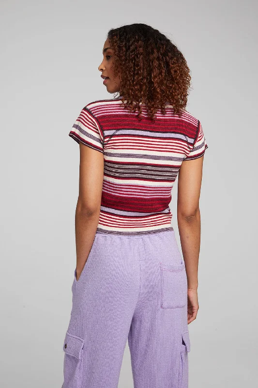 Nahal Roxy Stripe Tee