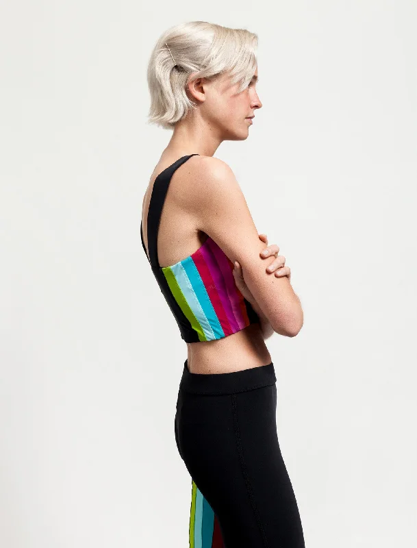 Lepo Top Black/Rainbow