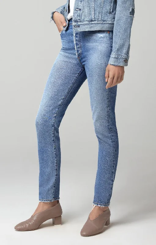 Olivia High Rise Slim Fit (Chit Chat)