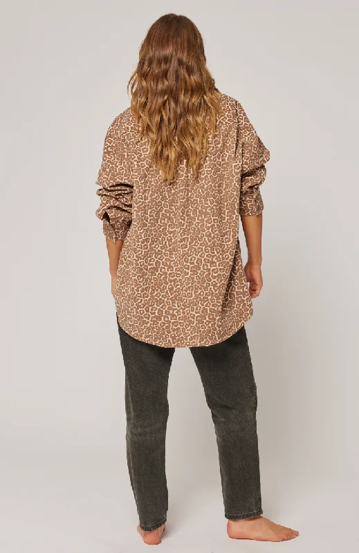 Tamika Shirt - Hazel Leopard