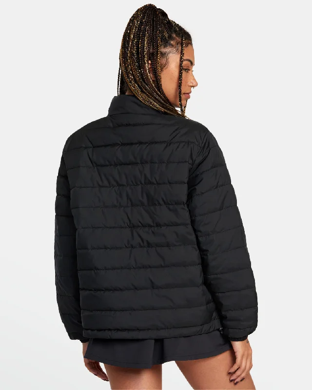 VA Puffer Jacket - Black