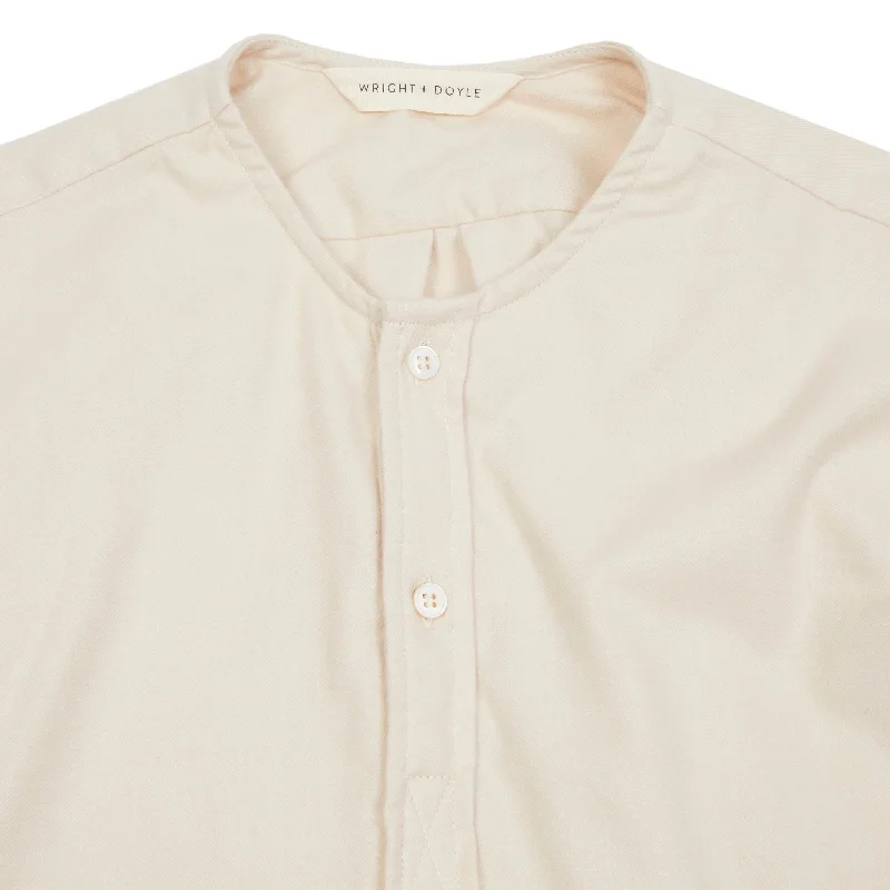 Wright + Doyle Henley Shirt in Tusk