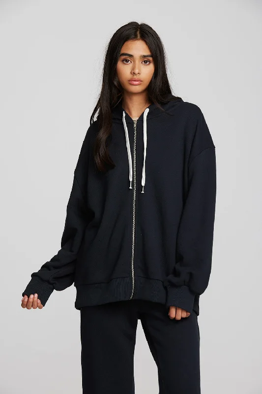 Zuma Cotton Terry Zip Up Hoodie