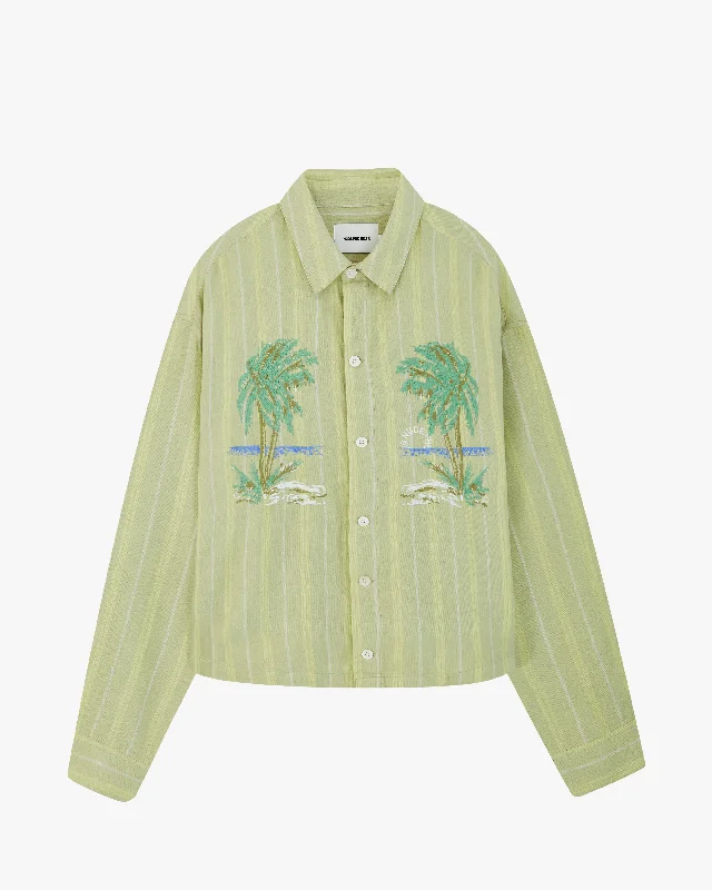 PALM SHIRT GREEN