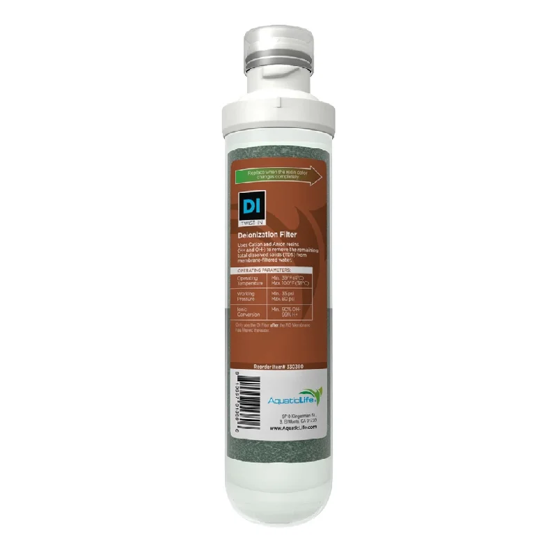 Aquatic Life Twist-In Deionization Filter Cartridge