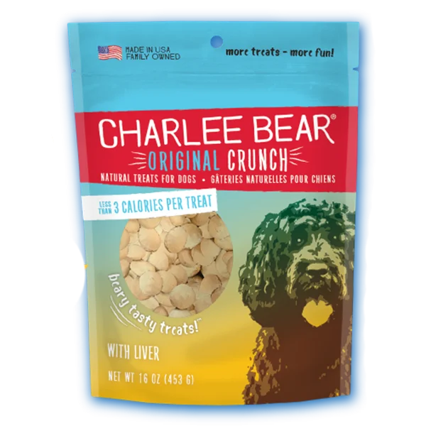 Charlee Bear Original Crunch with Liver - 453 g