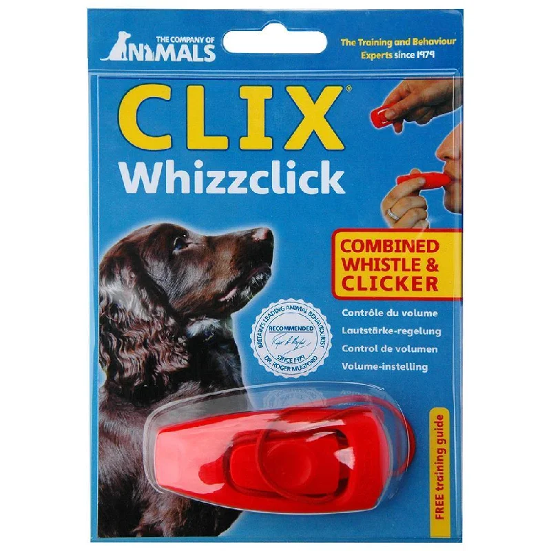 Clix Whizzclick Combined Whistle & Clicker- 1 Pc