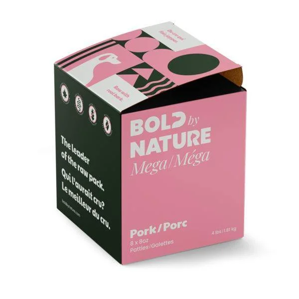 Bold By Nature Patties - Pork 4lb