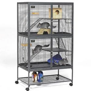 Mid West Critter Nation Double Unit with Stand