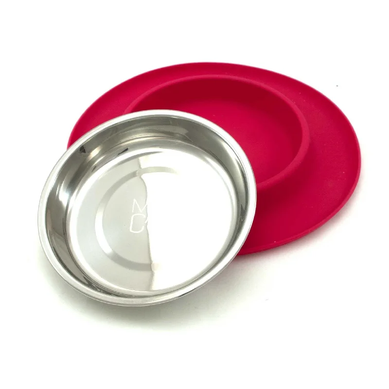 Red Silicone Cat Single Feeder