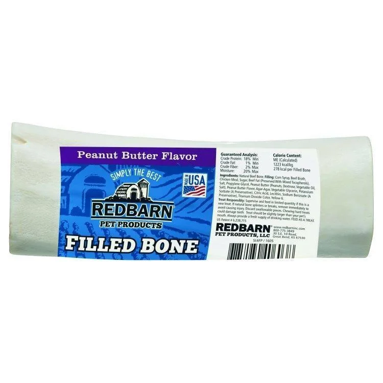 RedBarn Filled Bone Peanut Butter - Large