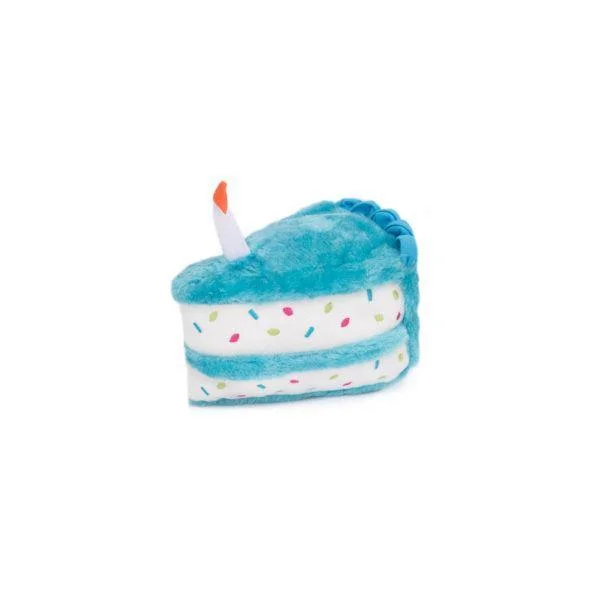 ZippyPaws NomNomz - Blue Birthday Cake