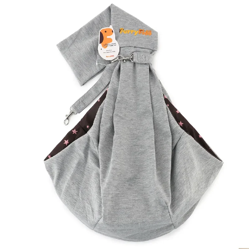 Classic Pet Sling: Grey