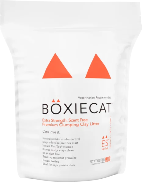 Boxiecat Extra Strength Premium Clumping Clay Cat Litter