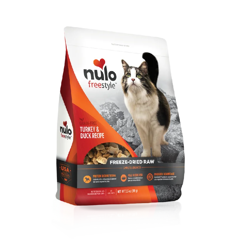 Nulo FreeStyle Freeze-Dried Raw Turkey & Duck Recipe for Cats