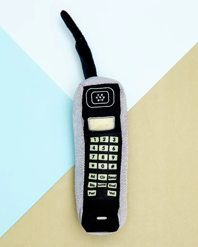 90s Classic Brick Phone Squeaky Plush Toy (FINAL SALE)