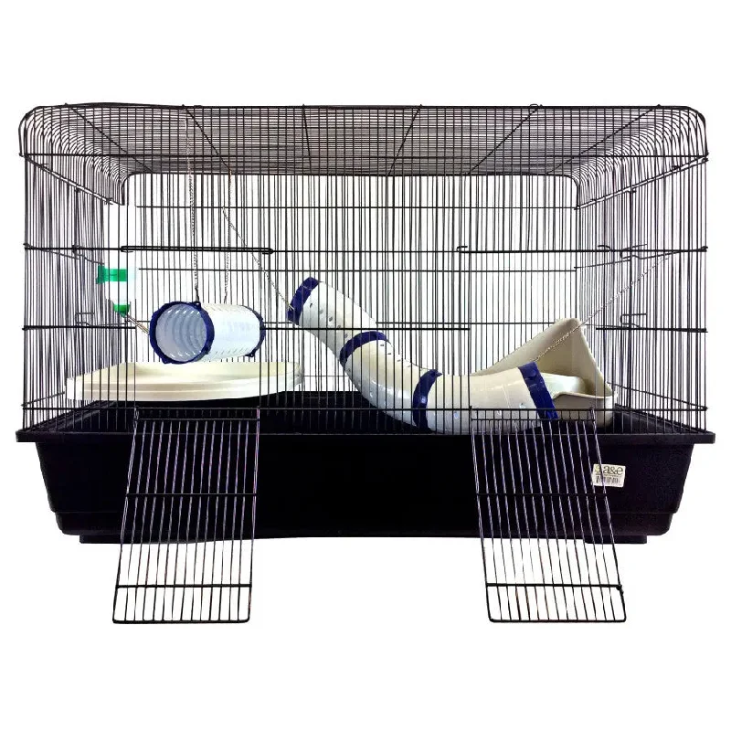 A & E Cages Deluxe Ferret Kit w/Tubes 39In X 21 in