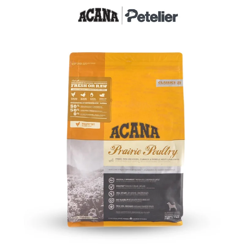 Acana Prairie Poultry Dog 2kg Dry Premium Food, All Natural Biologically-Approriate