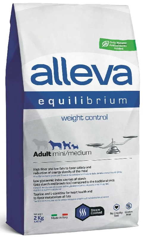 ALLEVA EQUILIBRIUM Weight control, male i srednje pasmine, 2kg