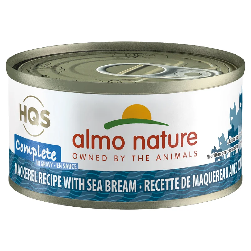 ALMO Complete Mackerel with Sea Bream in Gravy, 70g (2.4oz)