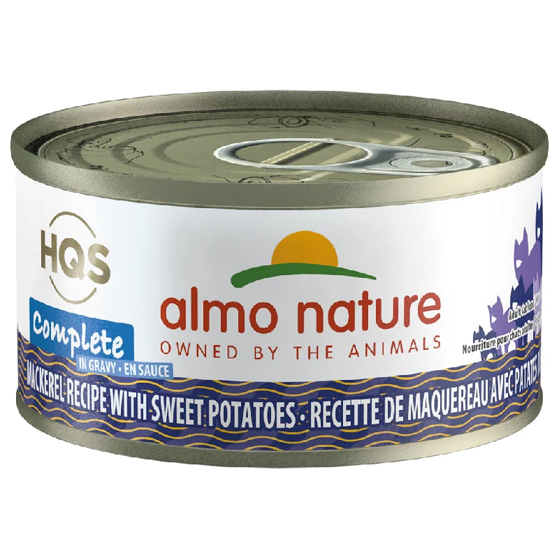 ALMO Complete Mackerel with Sweet Potatoes in Gravy, 70g (2.4oz)