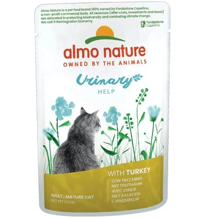 ALMO NATURE Urinary Help, s puretinom, vrećica za mačke. 70g