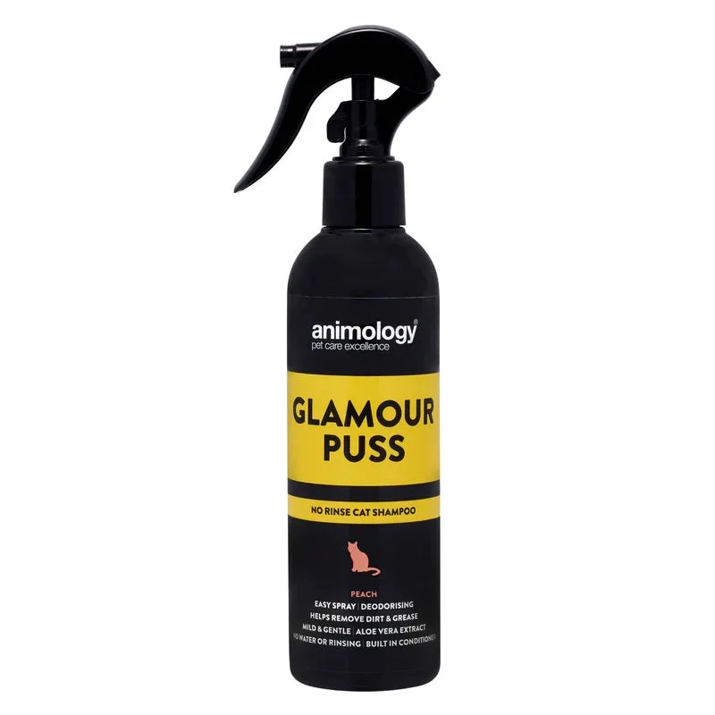 ANIMOLOGY Glamour Puss, šampon za mačke u spreju, bez ispiranja, 250ml